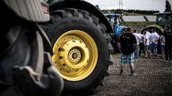 The Vredestein brand ag lineup includes the Traxion and Faktor ranges, which have been engineered 'to provide solutions to farmers operating a wide range of tractors, harvesters and other critical farm implements,' say Apollo officials. The Vredestein brand ag lineup includes the Traxion and Faktor ranges, which have been engineered 'to provide solutions to farmers operating a wide range of tractors, harvesters and other critical farm implements,' say Apollo officials.