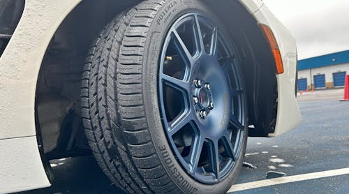 Bridgestone unveiled its new Potenza Sport AS tire, which contains ENLITEN technology, PeakLife technology and other features. The tire will be available in 76 sizes, fitting wheels ranging from 16 inches to 22 inches in diameter.