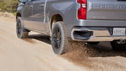 The new Goodyear Wrangler DuraTrac RT is available in more than 40 sizes. The new Goodyear Wrangler DuraTrac RT is available in more than 40 sizes.