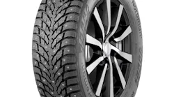 Features of the new tire include digitally optimized studding; lightning-shaped Snow Grip Boosters in the center of the tread that provide sharp edges to dig into the snow; an aggressive tread pattern with 3D siping; and more.