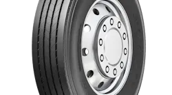 Other features of the tire include an arc shoulder design to evenly distribute lateral force; a substantial-angle zigzag pattern on the shoulder groove to ensure stability and amplify resistance against fatigue; incorporated stone ejectors; a bead filler and high-strength rim cushion to help with high-load spread-axle applications; and more.