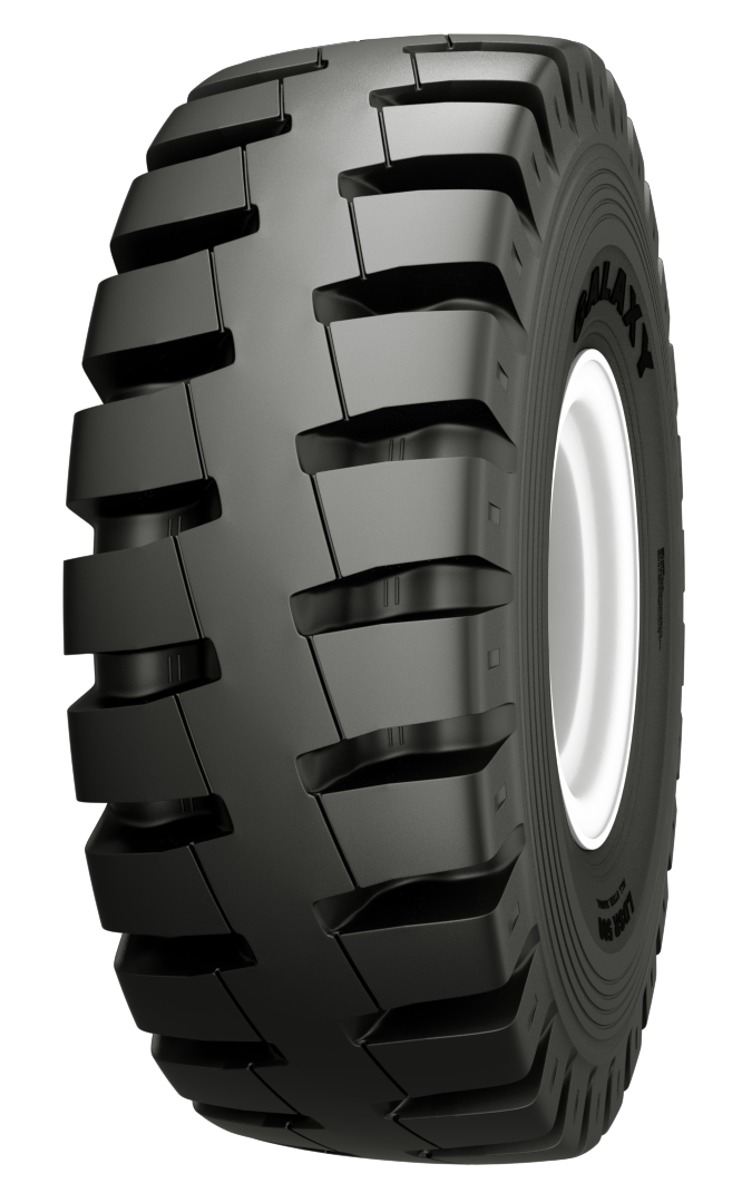 The Galaxy LDSR 500 is available in sizes 20.5R25 and 23.5R25 - both with two-star load ratings.
