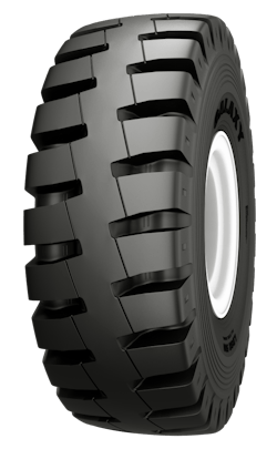 The Galaxy LDSR 500 is available in sizes 20.5R25 and 23.5R25 - both with two-star load ratings. The Galaxy LDSR 500 is available in sizes 20.5R25 and 23.5R25 - both with two-star load ratings.