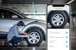 According to Anyling officials, the scanner removes the possibility of human error and helps the tire industry “revolutionize online tire retail.” According to Anyling officials, the scanner removes the possibility of human error and helps the tire industry “revolutionize online tire retail.”