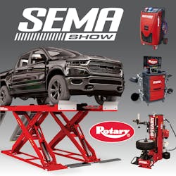 Rotary will showcase products and have industry experts at the booth to perform live demonstrations, answer questions and offer special show pricing on shop equipment. Rotary will showcase products and have industry experts at the booth to perform live demonstrations, answer questions and offer special show pricing on shop equipment.