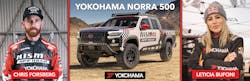 &ldquo;Transitioning from drift to dirt with Yokohama&rsquo;s Geolandar tires, paired with rugged, all-new NISMO Off-Road parts and a Nissan Frontier is a thrilling new chapter,&rdquo; says Forsberg.