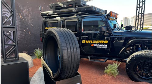 Hankook Tire America Corp. returned to the 2023 SEMA Show for the first time since 2017 and launched the newest product in the Dynapro lineup for SUVs. The Dynapro HPX will be available in 2024.