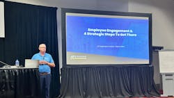 Kevin Alen (pictured), executive coach for ATI, talked with tire dealers on the importance of employee retention at the 2023 SEMA Show. Kevin Alen (pictured), executive coach for ATI, talked with tire dealers on the importance of employee retention at the 2023 SEMA Show.