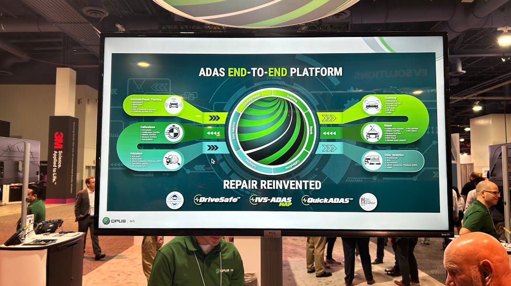 The ADAS Map integrates with the company&apos;s Remote, Mobile and Calibration CoPilot platforms, which helps ADAS calibration businesses &ldquo;better service their customers,&rdquo; according to Frank Terlep, vice president of ADAS services as OPUS IVS.