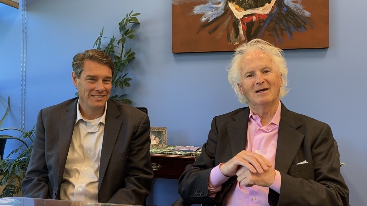 'What&rsquo;s important to us is preserving the brand of Sullivan Tire and recognizing our employees who helped us get there,' says Paul Sullivan, the Norwell, Mass.-based dealership's vice president of marketing (right, with Joe Zaccheo, Sullivan Tire's president and CEO.)