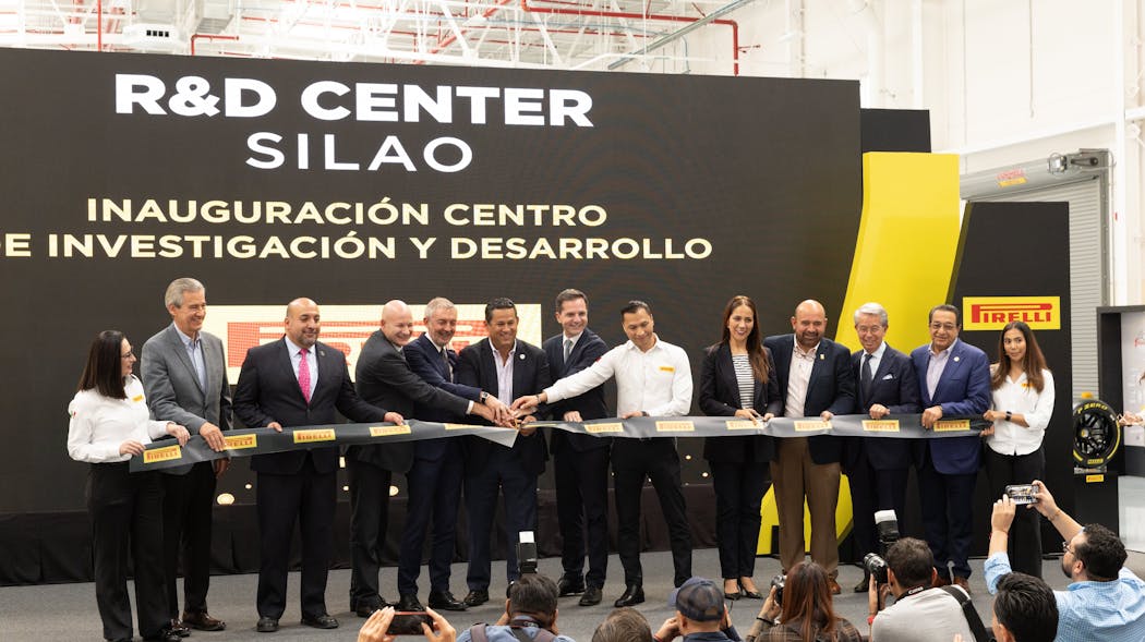 Pirelli recently cut the ribbon at its new research and development center in Mexico.