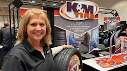 'This partnership is a great way to connect the independent tire dealers of Point S with our strong footprint of distribution centers in the Midwest, Central, Southwest and Northeastern portions of the U.S.,' says Cheryl Gossard, president of K&M Tire Inc. 'This partnership is a great way to connect the independent tire dealers of Point S with our strong footprint of distribution centers in the Midwest, Central, Southwest and Northeastern portions of the U.S.,' says Cheryl Gossard, president of K&M Tire Inc.