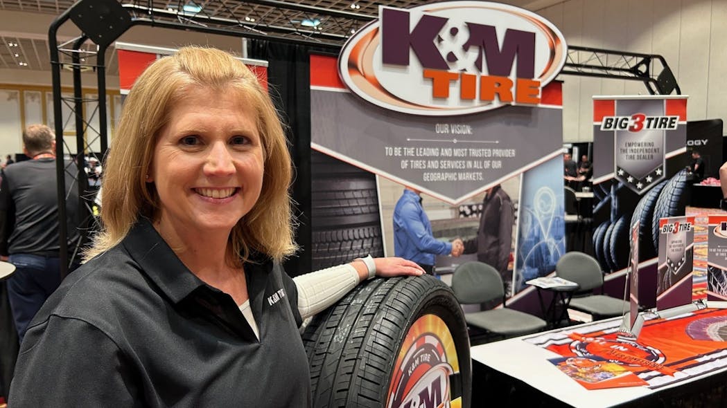 &apos;This partnership is a great way to connect the independent tire dealers of Point S with our strong footprint of distribution centers in the Midwest, Central, Southwest and Northeastern portions of the U.S.,&apos; says Cheryl Gossard, president of K&amp;M Tire Inc.