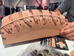 The Cosmo Rockit also features a 'claw-like' design on the sidewall to stick with the aesthetic of the tire brand. The Cosmo Rockit also features a 'claw-like' design on the sidewall to stick with the aesthetic of the tire brand.