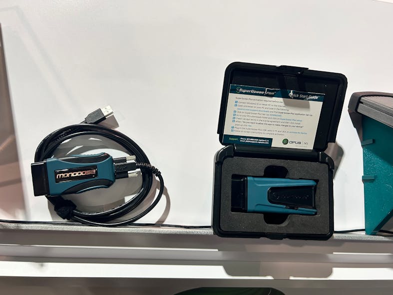 The other new product from the company, the SuperGoose Plus, offers the same pass-through technology enabling diagnostics, reprogramming and security functions for dealerships as the company&apos;s Mongoose Plus line.