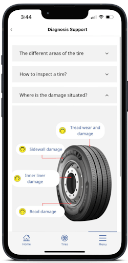 The launch of Michelin's MyTechXpert app comes as the company marks the 100th anniversary of the tiremaker's first truck tire technical data book. The launch of Michelin's MyTechXpert app comes as the company marks the 100th anniversary of the tiremaker's first truck tire technical data book.