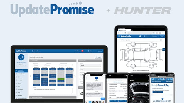 &ldquo;We&rsquo;re excited to partner with Hunter Engineering to offer our customers even more value and convenience,&rdquo; says Richard Pannazzo, chief operating officer at UpdatePromise.