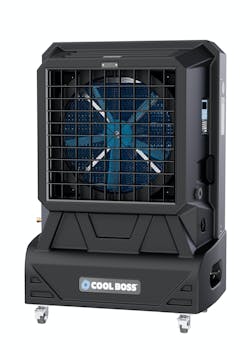 “Like the other evaporative coolers in our CoolBreeze series, the CB-26 lets you direct chilled air exactly where it’s needed at any time thanks to its oscillating swing louvers,” says Lee Franklin, product manager for BendPak. “Like the other evaporative coolers in our CoolBreeze series, the CB-26 lets you direct chilled air exactly where it’s needed at any time thanks to its oscillating swing louvers,” says Lee Franklin, product manager for BendPak.