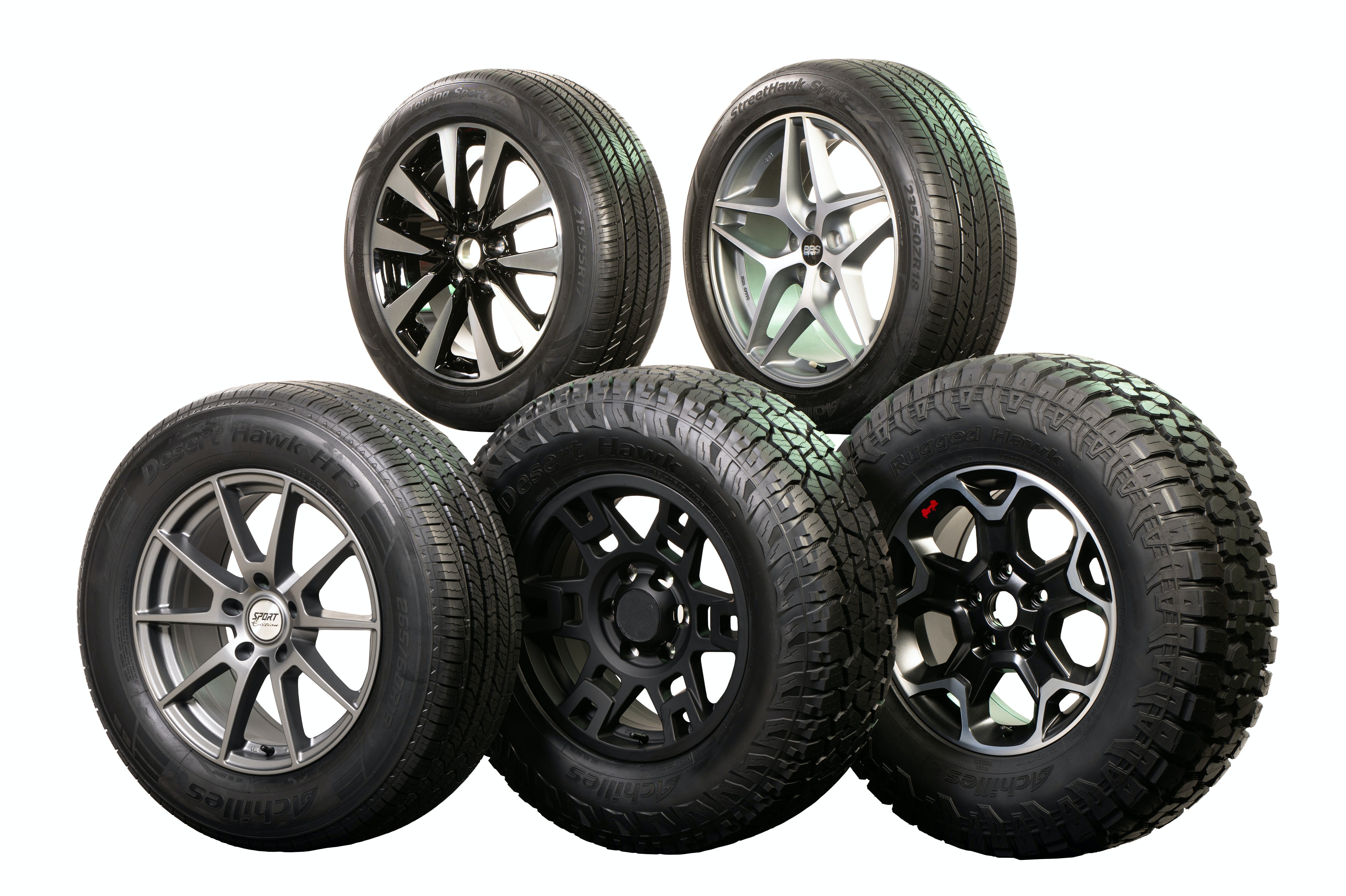 &ldquo;Achilles Tires has produced high-quality, maximum-value tires for over 30 years,&rdquo; says Rachel Tibor, group vice president of wholesale marketing for TBC Brands.