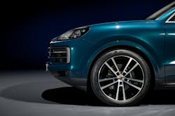 These tires have been approved by Porsche for low-temperature driving and have been developed for the latest Cayenne, according to Pirelli officials. These options cover wheel sizes from 20- to 22-inches.