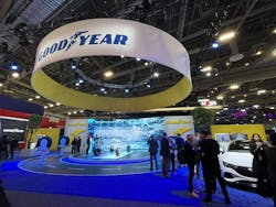 Goodyear Tire &amp; Rubber Co. announced plans for new collaborations and unveiled a new tire, the Goodyear ElectricDrive 2, which is an all-season tire designed for electric vehicle applications, during CES.
