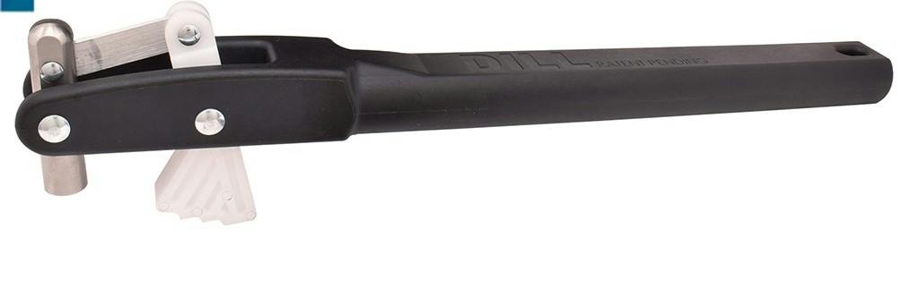 The patent-pending tool includes innovative material that protects the rim from damage and is designed to be durable.