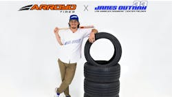 James Outman, center fielder for the Los Angeles Dodgers, is now an ambassador of Arroyo Tires. James Outman, center fielder for the Los Angeles Dodgers, is now an ambassador of Arroyo Tires.