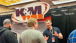 K&M Tire Inc.’s 2024 Dealer Conference, which is taking place this week in Atlantic City, N.J., features a two-day trade show. K&M Tire Inc.’s 2024 Dealer Conference, which is taking place this week in Atlantic City, N.J., features a two-day trade show.