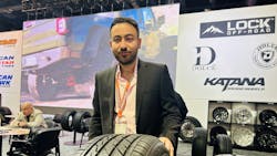 Investments made by Wholesale Tire Distributors (WTD) are &ldquo;all geared toward enhancing our service and making our brands easily accessible to our valued customers,&rdquo; says Vahe Tchaghlassian, WTD&rsquo;s vice president of operations and marketing, pictured here at the 2023 SEMA Show.