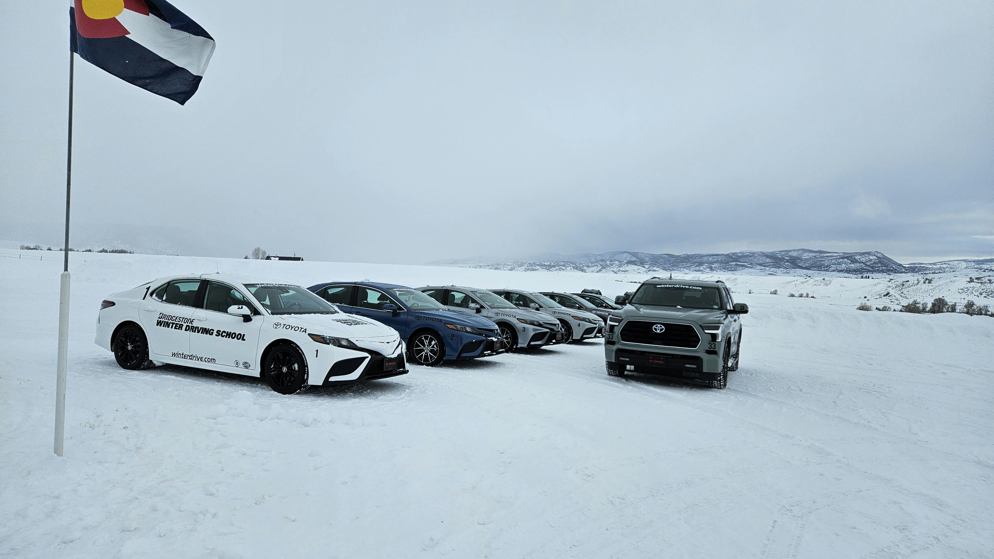 Bridgestone Americas Inc. recently put its winter tires through the paces during its Bridgestone Winter Driving School in Steamboat Springs, Colo.