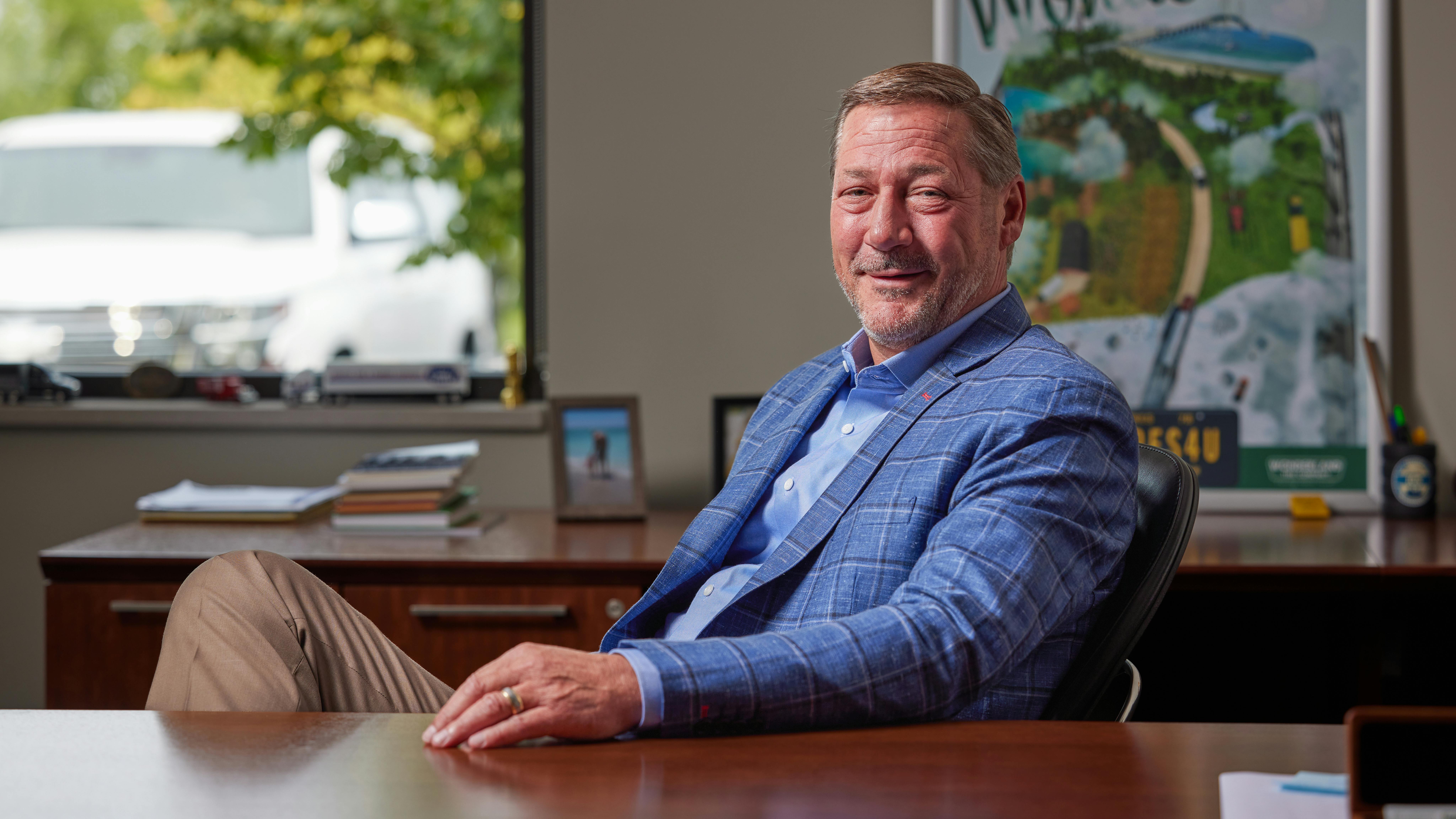 Jon Langerak, CEO and president of Byron Center, Mich.-based Wonderland Tire Co., received MTD&rsquo;s Tire Dealer of the Year Award last year.