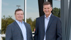 Tommy and Jim Duff, the owners of Southern Tire Mart LLC, are past recipients of MTD’s Tire Dealer of the Year Award. Tommy and Jim Duff, the owners of Southern Tire Mart LLC, are past recipients of MTD’s Tire Dealer of the Year Award.