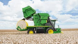 &ldquo;Duals work well on combines in moist to dry conditions,&rdquo; says Dave Paulk, manager of field technical services for BKT USA Inc.
