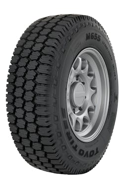 &ldquo;The new light truck sizes are a great addition to the Toyo M655 power lineup,&rdquo; says David Demo, product manager, of commercial truck tires, for Toyo Tire U.S.A. Corp.