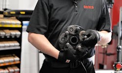 A key to balancing today’s high-performance wheels is in the details, says Coats Co.'s Kyle Harris. 'A UHP tire and wheel combo that is not centered on the balancer will not balance properly.' A key to balancing today’s high-performance wheels is in the details, says Coats Co.'s Kyle Harris. 'A UHP tire and wheel combo that is not centered on the balancer will not balance properly.'