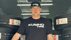 Kumho also announced it will partner with three drivers as official tire sponsors for the 2024 Formula Drift season. The drivers are Jeff Jones(pictured), Andy Hateley and Dean Kearney. Kumho also announced it will partner with three drivers as official tire sponsors for the 2024 Formula Drift season. The drivers are Jeff Jones(pictured), Andy Hateley and Dean Kearney.