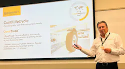 “Our main growth focus is independent dealers,” Shaun Uys, vice president, truck tires, U.S., Continental Tire the Americas LLC, said during a recent event at the company’s new Retread Solutions Development Center in Rock Hill, S.C.
