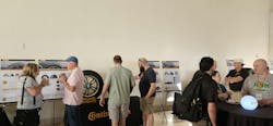 Continental dealers checked out the latest tires during a break in the presentations at the 2024 Gold dealer meeting.