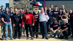 “We view the NBA as a younger audience and an upcoming audience,” said Brandon Stotsenburg, vice president of automotive, American Kenda Rubber Co. Ltd. “We view the NBA as a younger audience and an upcoming audience,” said Brandon Stotsenburg, vice president of automotive, American Kenda Rubber Co. Ltd.