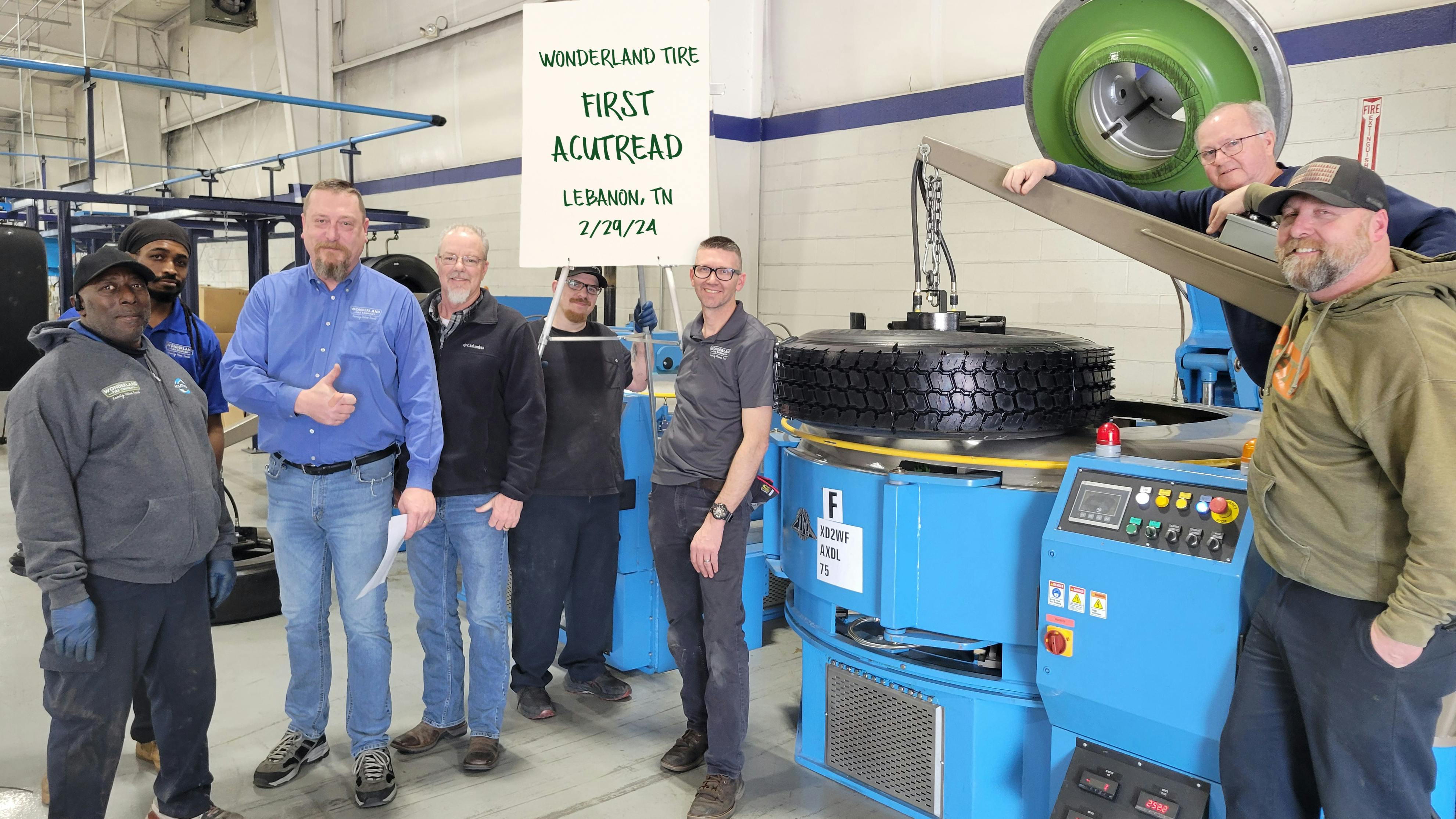 With an AcuTread plant now in Lebanon, Tenn., 30 miles east of Nashville, &ldquo;we have improved our turnaround times&rdquo; and will focus on &ldquo;marketing this product to our current customers, as well as potential future business,&rdquo; says Rob Majewski, AcuTread technical director.