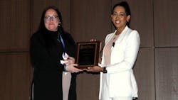 Katie Maguire, executive director of the New England Tire Dealers and Service Association (pictured left, with Stacey Miller, vice president of communications for the Auto Care Association) attributes much of the group’s success to the dedication of its board of directors. “I’ve been on the board since 2014 and I’ve learned so much,” she recently told MTD. Katie Maguire, executive director of the New England Tire Dealers and Service Association (pictured left, with Stacey Miller, vice president of communications for the Auto Care Association) attributes much of the group’s success to the dedication of its board of directors. “I’ve been on the board since 2014 and I’ve learned so much,” she recently told MTD.