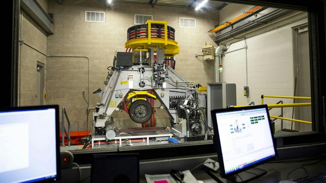 “Smithers is seeing an uptick in requests for EV tire testing at our various global laboratories,” says Cliff Hodges, technical director, Smithers Tire and Wheel Test Center.