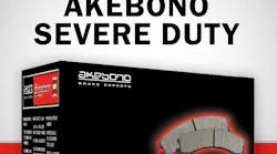 “We are pleased to announce the release of these 14 new severe duty part numbers expanding coverage for over 11 million VIO adding late-model coverage for Chrysler, Ford, GMC and Nissan,” says Kirby Pruitt, product development manager at Akebono Brake Corporation.