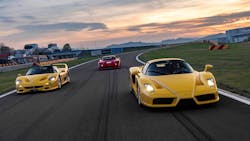 Pirelli has designed two new tires for the Ferrari Enzo. The tiremaker says it has been designing tires for Ferraris for 70 years. Pirelli has designed two new tires for the Ferrari Enzo. The tiremaker says it has been designing tires for Ferraris for 70 years.