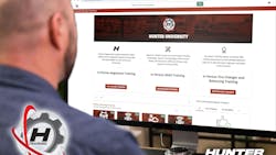 “Given the industry’s critical need, we recognize our responsibility to help train current and future technicians,” says Tom Settle, field development director for Hunter. “Given the industry’s critical need, we recognize our responsibility to help train current and future technicians,” says Tom Settle, field development director for Hunter.