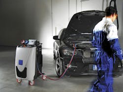 “Already in 2024, we’ve seen growth for the refrigerant to supply the automotive aftermarket,” says Danielle Lovett, market development leader, automotive aftermarket for the Chemours Co. “More than a trend, R-1234yf is here to stay and is widely accepted as the ‘future of automotive refrigerants — in use now.’” “Already in 2024, we’ve seen growth for the refrigerant to supply the automotive aftermarket,” says Danielle Lovett, market development leader, automotive aftermarket for the Chemours Co. “More than a trend, R-1234yf is here to stay and is widely accepted as the ‘future of automotive refrigerants — in use now.’”
