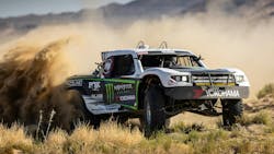 Steele will drive his famous #16 truck fitted with Yokohama’s Geolandar MT-R 40X13.50R18 tires in racing events in Baja, Mexico and North America. Steele will drive his famous #16 truck fitted with Yokohama’s Geolandar MT-R 40X13.50R18 tires in racing events in Baja, Mexico and North America.