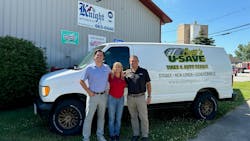 &ldquo;Scott&rsquo;s U-Save has been serving Chicago&rsquo;s Southland for over 40 years, and we&rsquo;re committed to expanding our brand and customer focus to Indiana,&rdquo; says Sheri Templin (middle), president and CEO of Scott&rsquo;s U-Save Tires.
