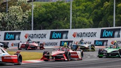 “The track surface at Portland International Raceway is varied in places, meaning the grip levels are different,” says Manfriend Sandbichler, motorsport director for Hankook. “The track surface at Portland International Raceway is varied in places, meaning the grip levels are different,” says Manfriend Sandbichler, motorsport director for Hankook.