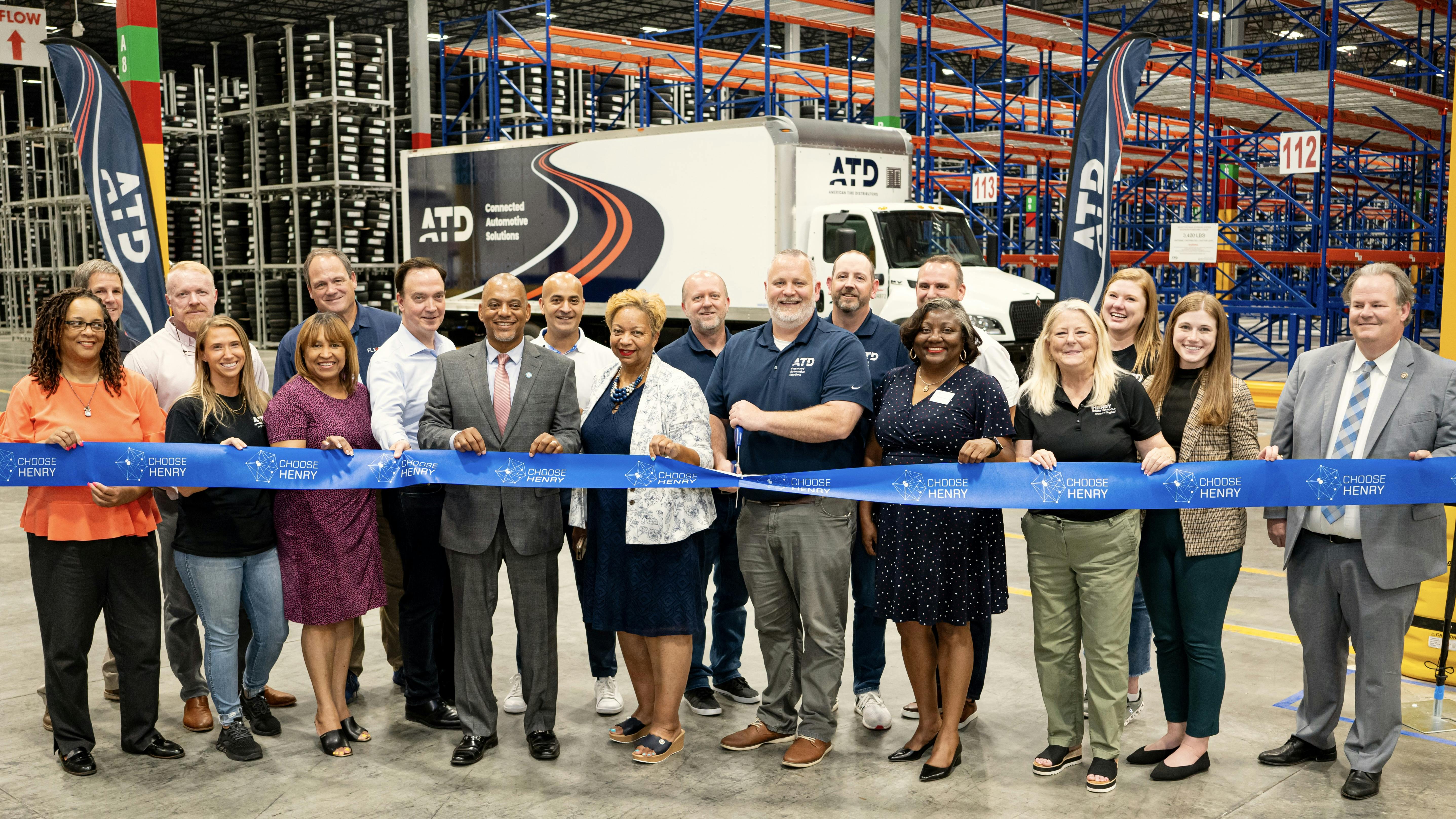 A ribbon-cutting event welcomed the McDonough community into the new facility with remarks from ATD executives, building tours and a champagne toast.